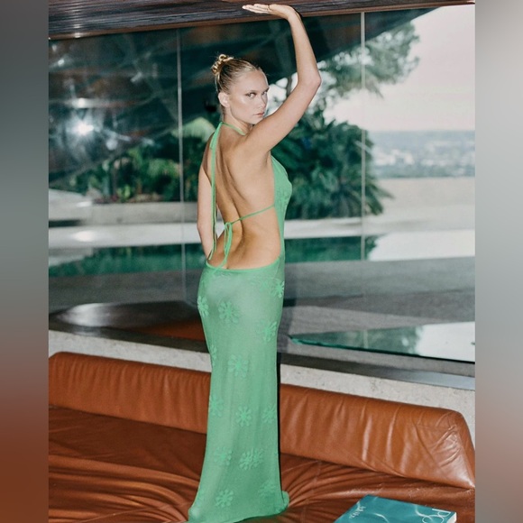 Asta Resort - Klara Dress in Jade - XS - Picture 3 of 11